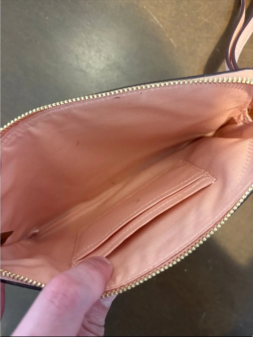 Coach compact wristlet